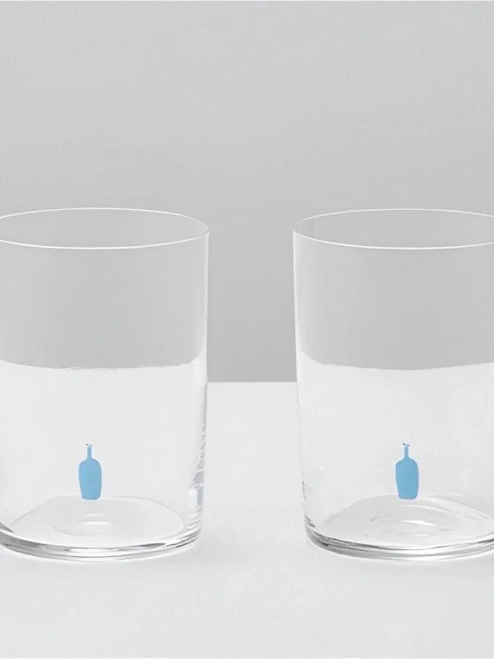 BLUE BOTTLE COFFEE x Common Collabo Cold Drink Glasses Set of 2 350ml JAPAN PSL